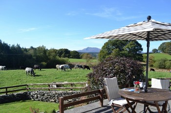 View of the Snowdonia Mountain Range from your Patio